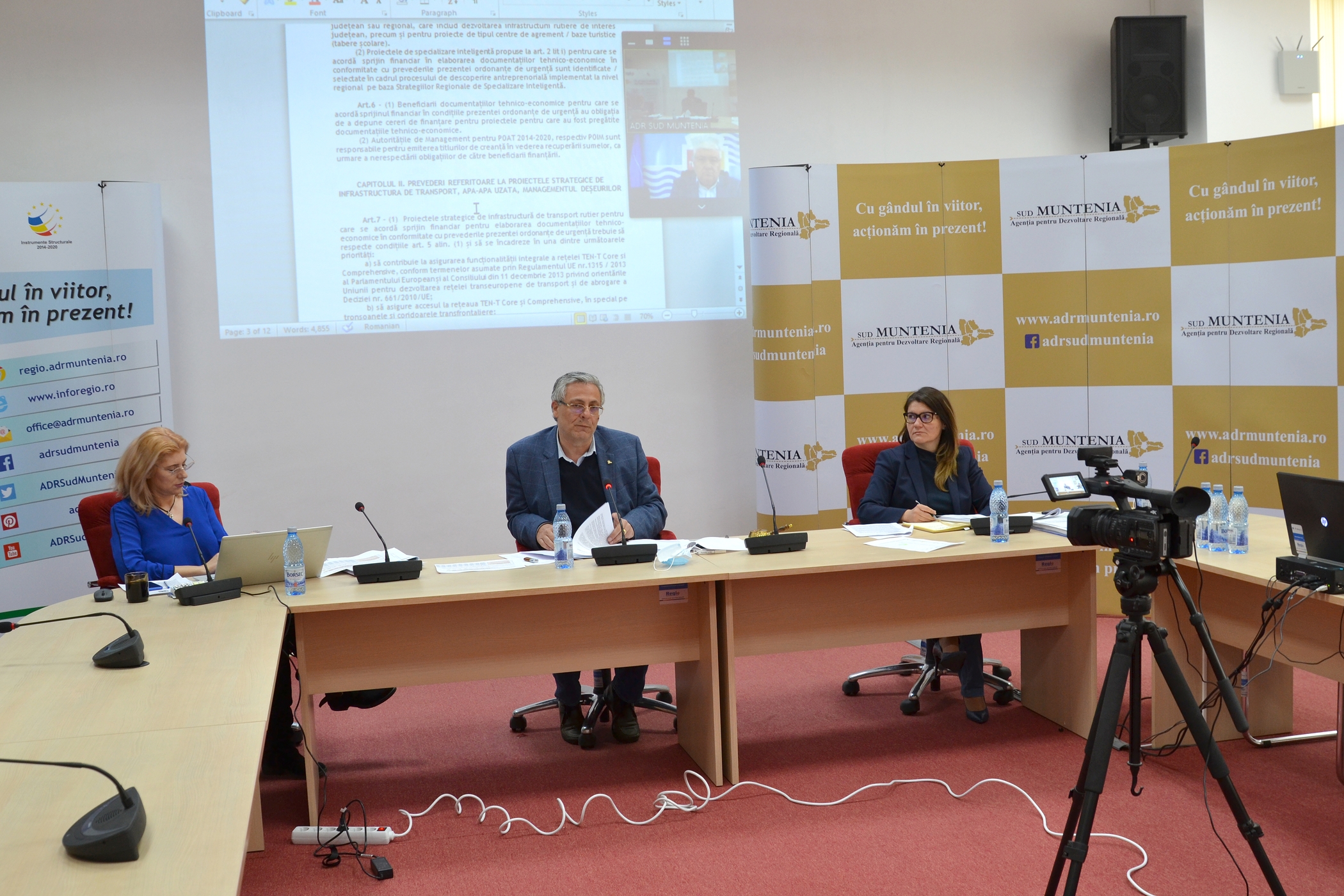 ADR Sud Muntenia online, alături de reprezentanții municipiilor reședință de județ din Sud Muntenia