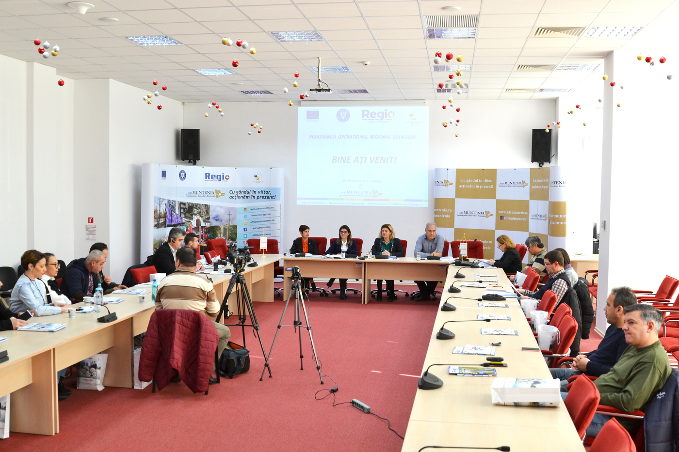 ADR Sud Muntenia – eveniment de presă privind stadiul Regio în regiune